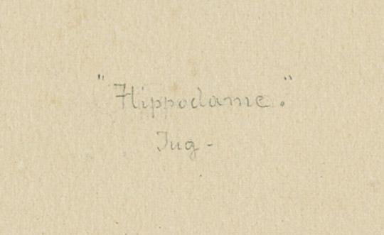 1969.2734 Drawing, detail 4
