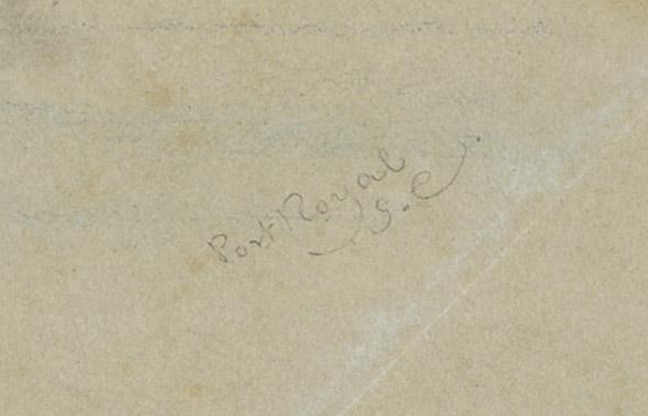 1969.2738 Drawing, detail 4