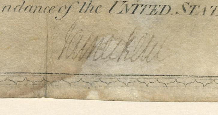 1969.2741 Certificate, detail 4