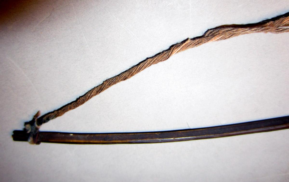 1957.0084.012 A Bow for lathe, Detail 1