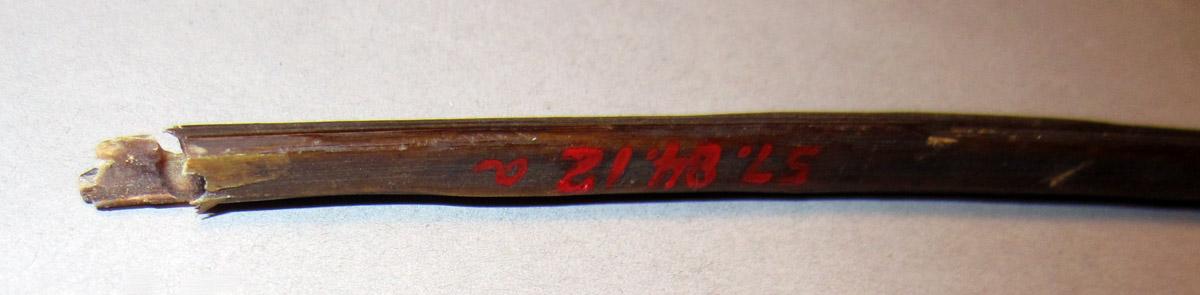 1957.0084.012 A Bow for lathe, Detail 2
