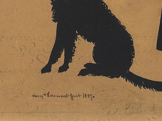 1969.2797 Silhouette, detail 1