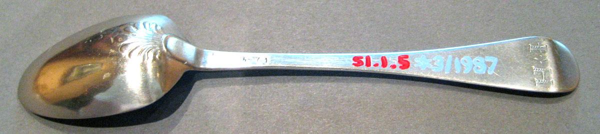 1951.0001.005 Silver Spoon underside