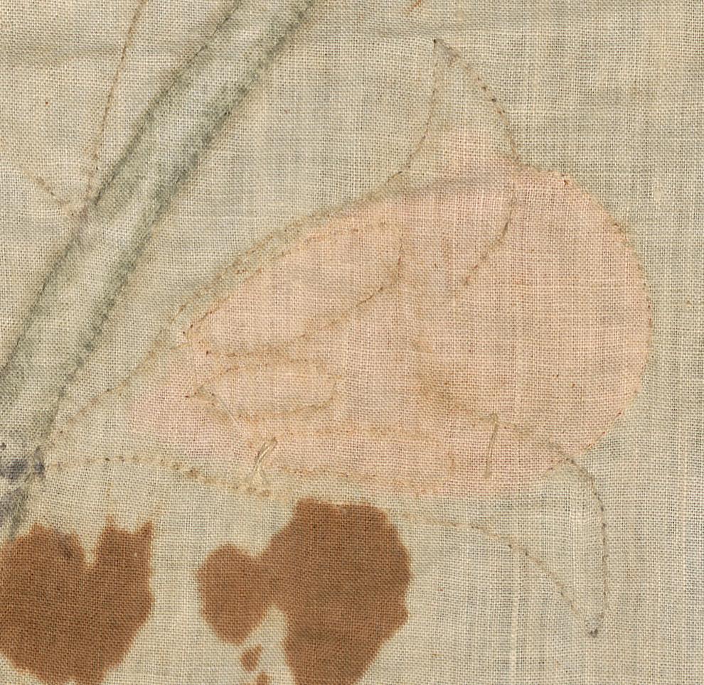 1969.2901 A Textile, Verso Detail 2