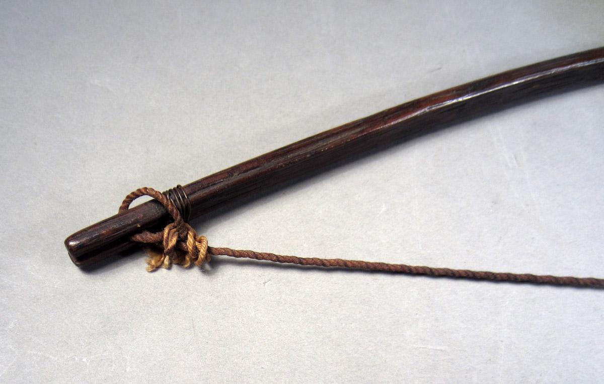 1957.0084.056 Bow for lathe, Detail 2