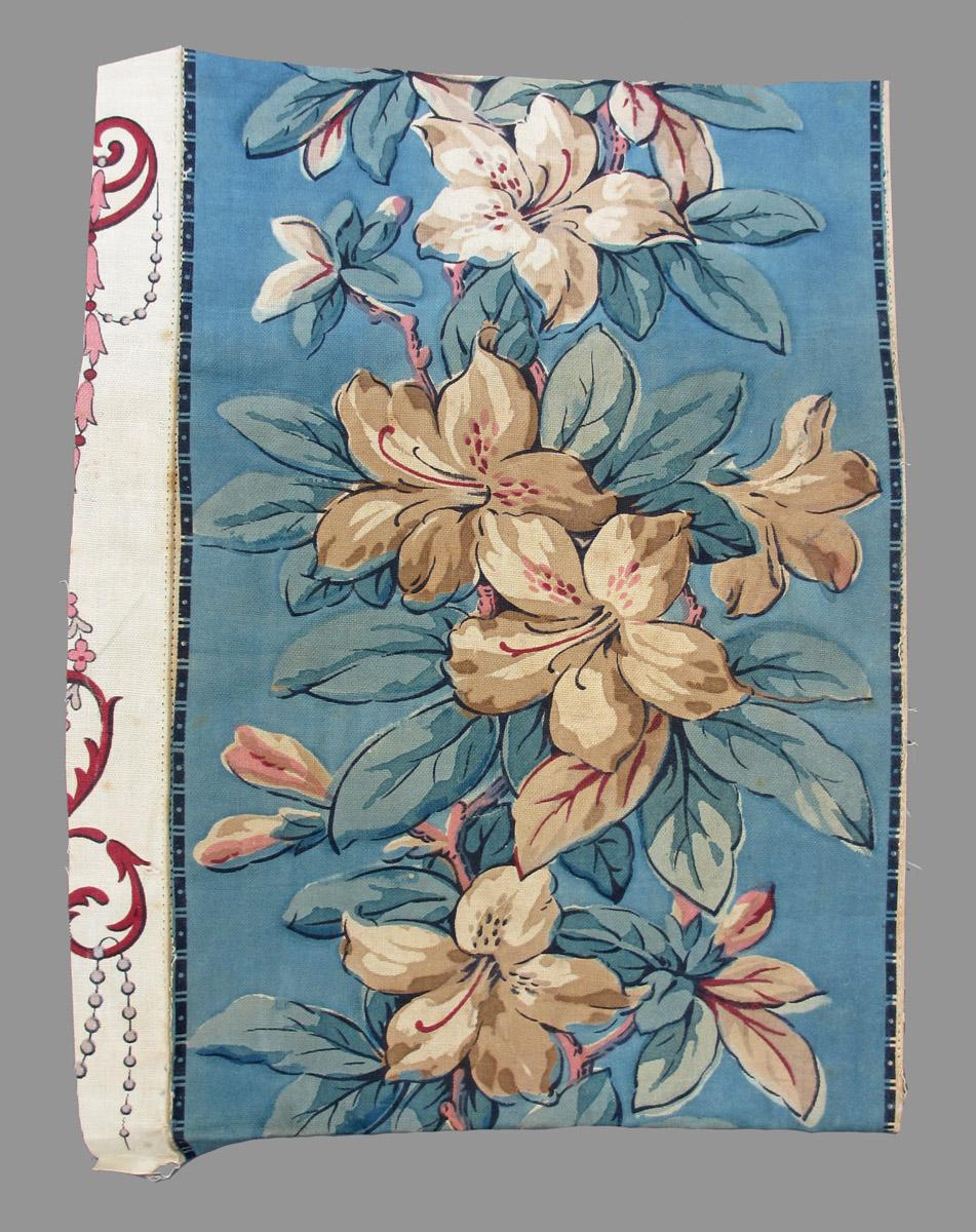 1969.2988 A textile, printed obverse