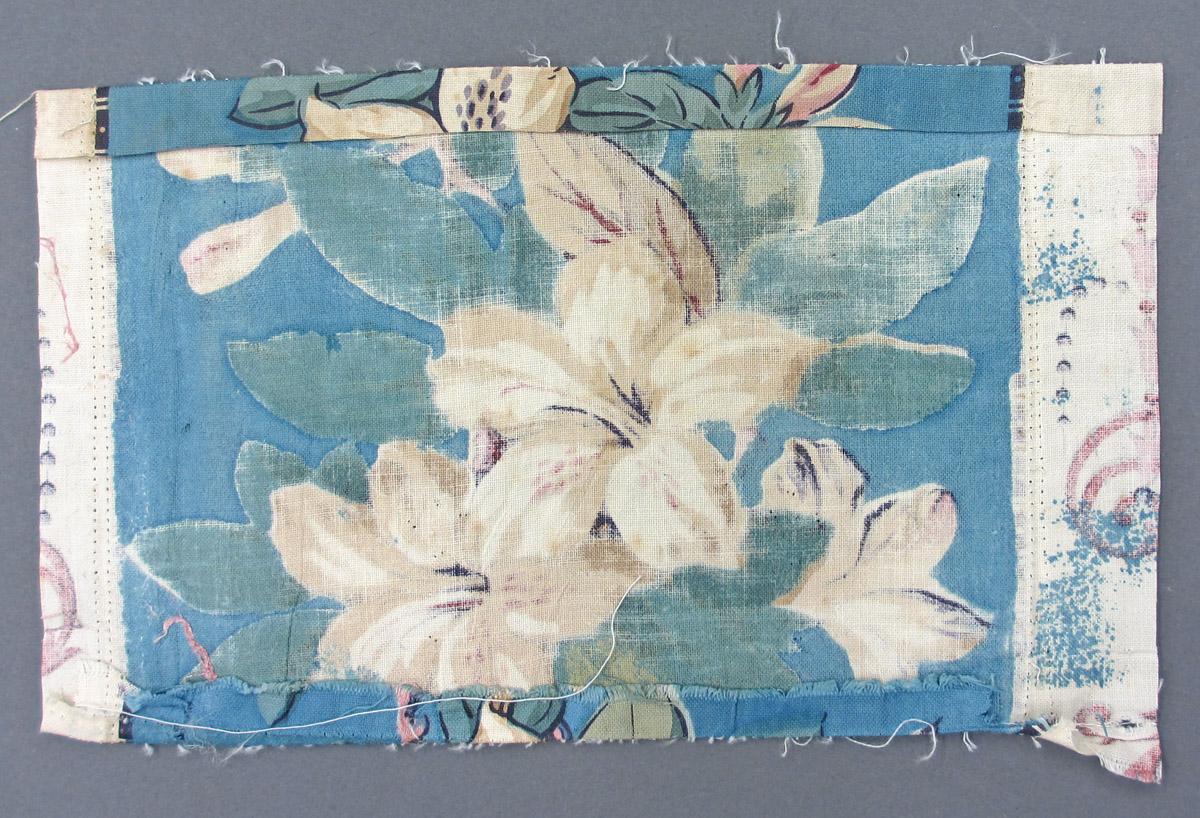 1969.2988 C textile, printed reverse