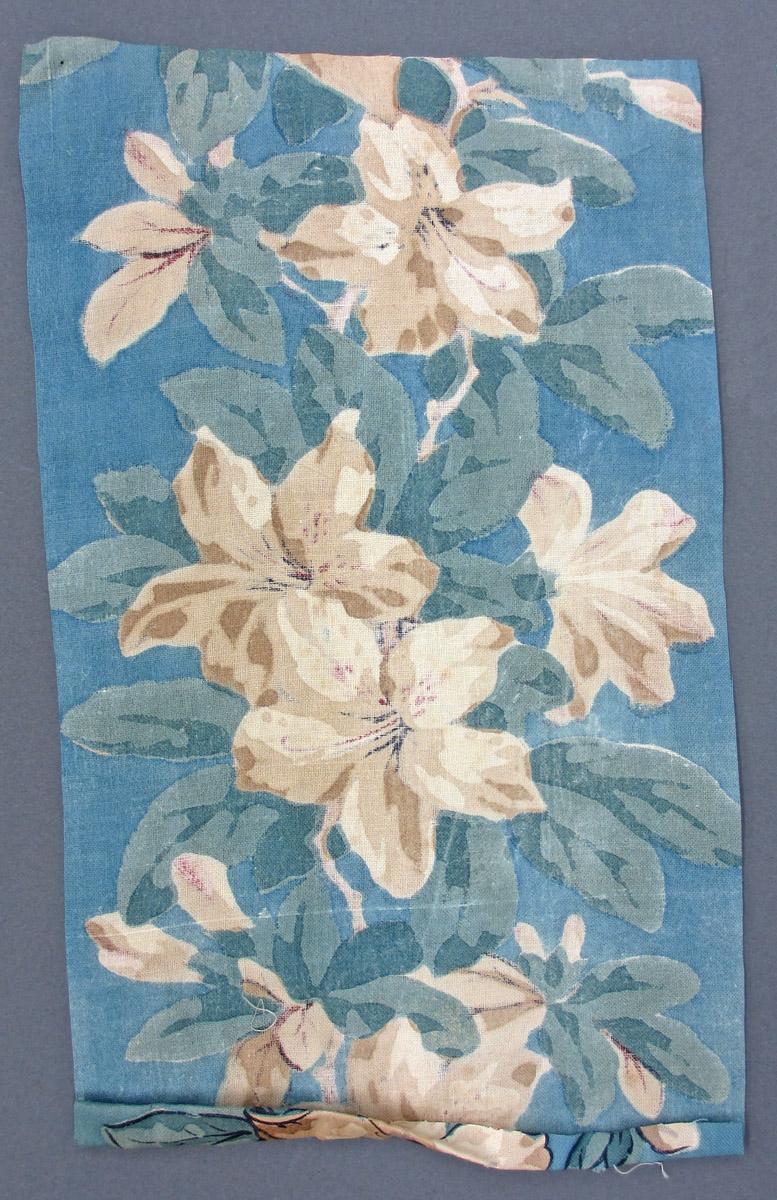 1969.2988 G textile, printed reverse
