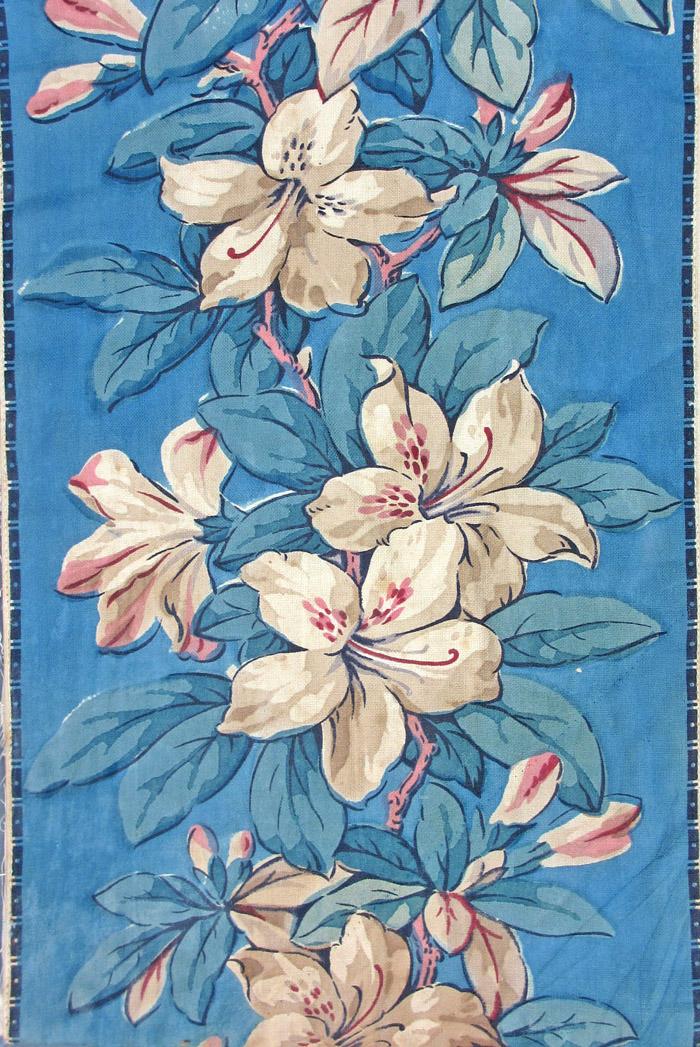 1969.2988 A textile, printed repeat
