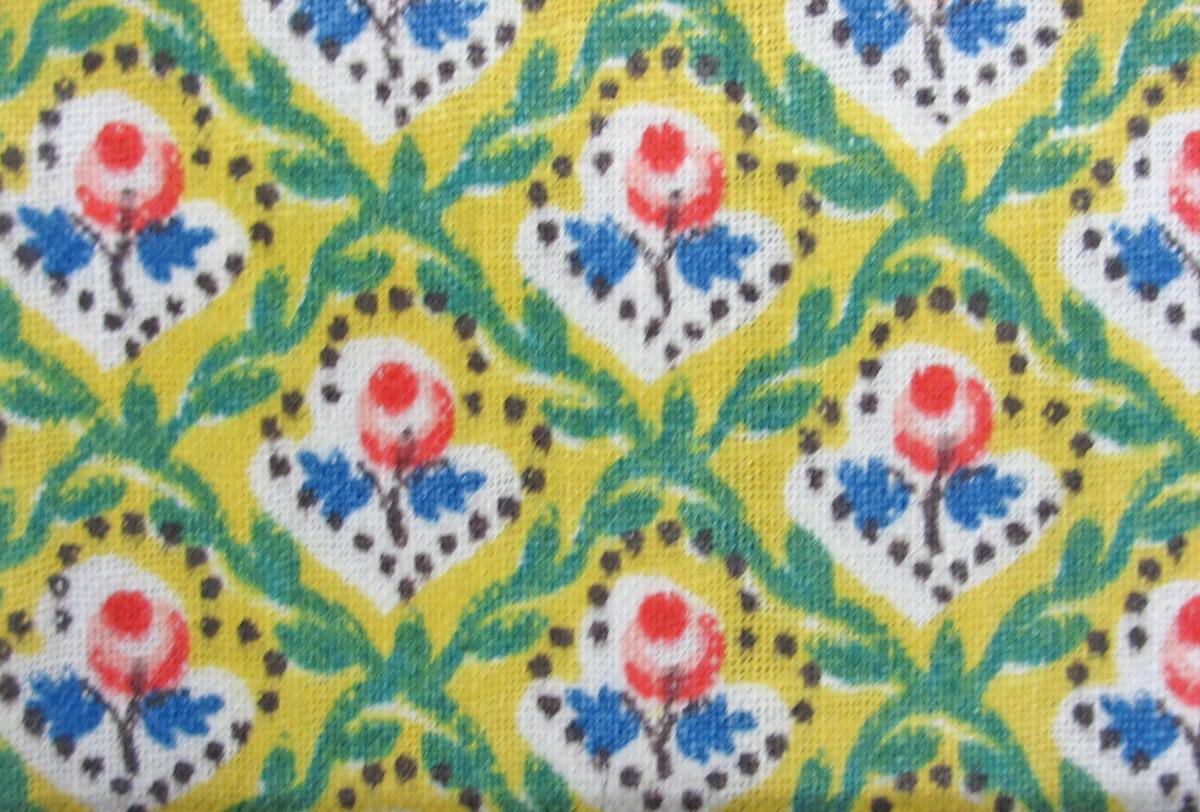 1969.2992 H textile, printed detail