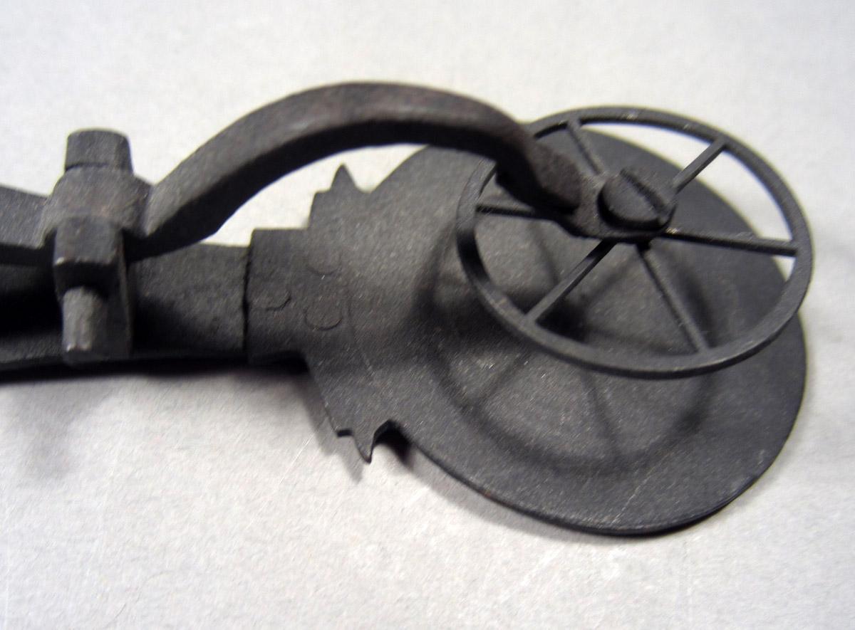 1957.0084.066 Pendulum spring blueing tool, Detail wheel