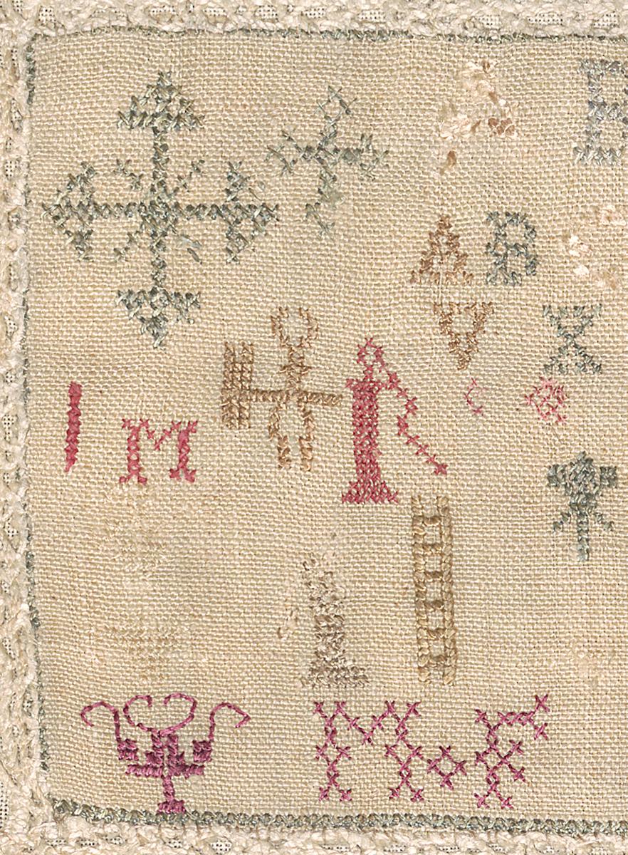 1969.3006 Sampler, Detail 3