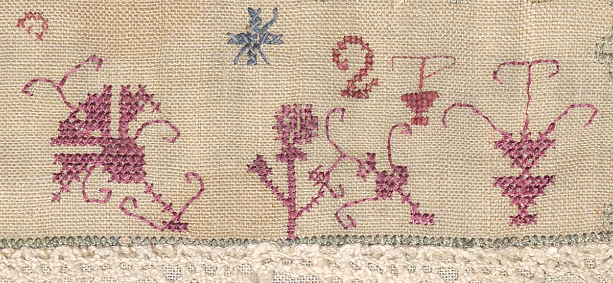 1969.3006 Sampler, Detail 5