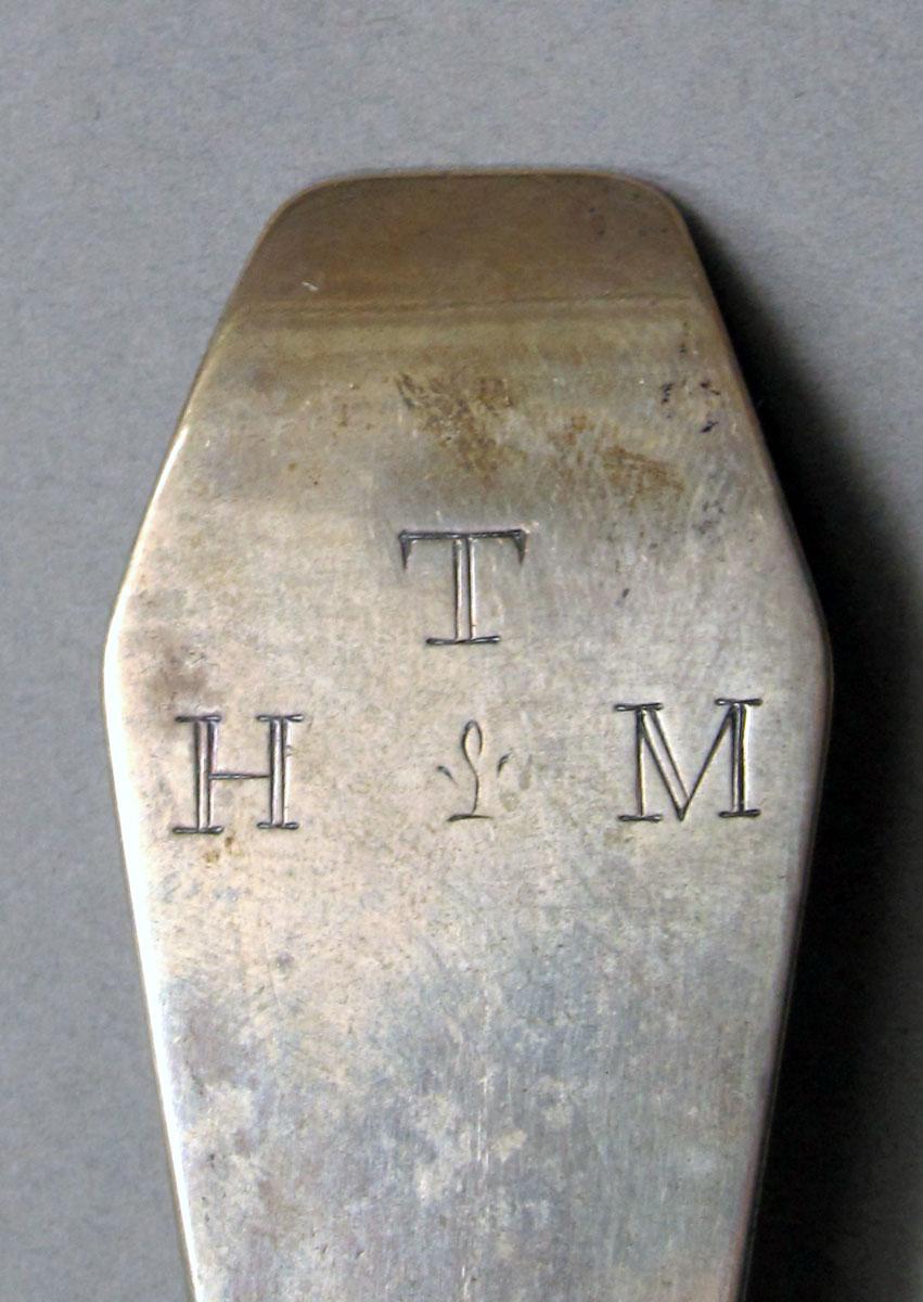 1957.0089.001 Silver Spoon engraving
