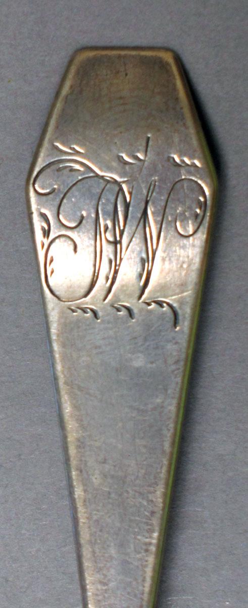 1957.0089.002 Silver Spoon engraving