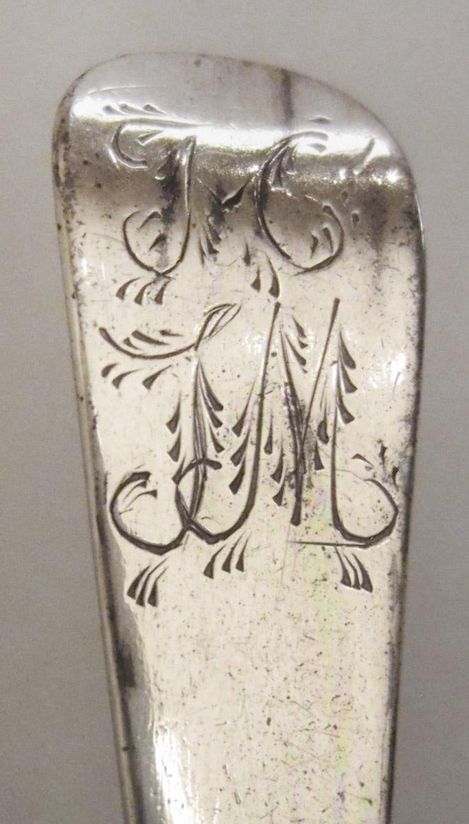 1957.0089.003 Spoon, engraving