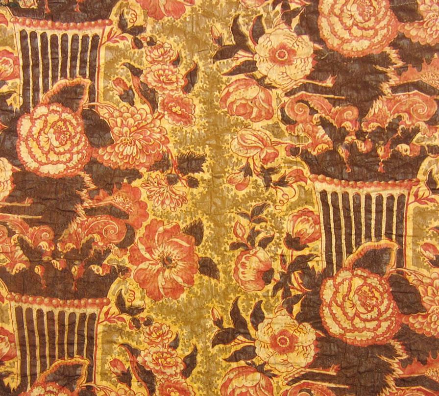 T76 textile, printed design repeat