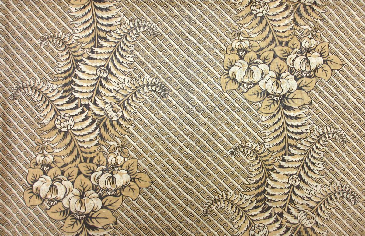 T402 Textile, printed, design repeat