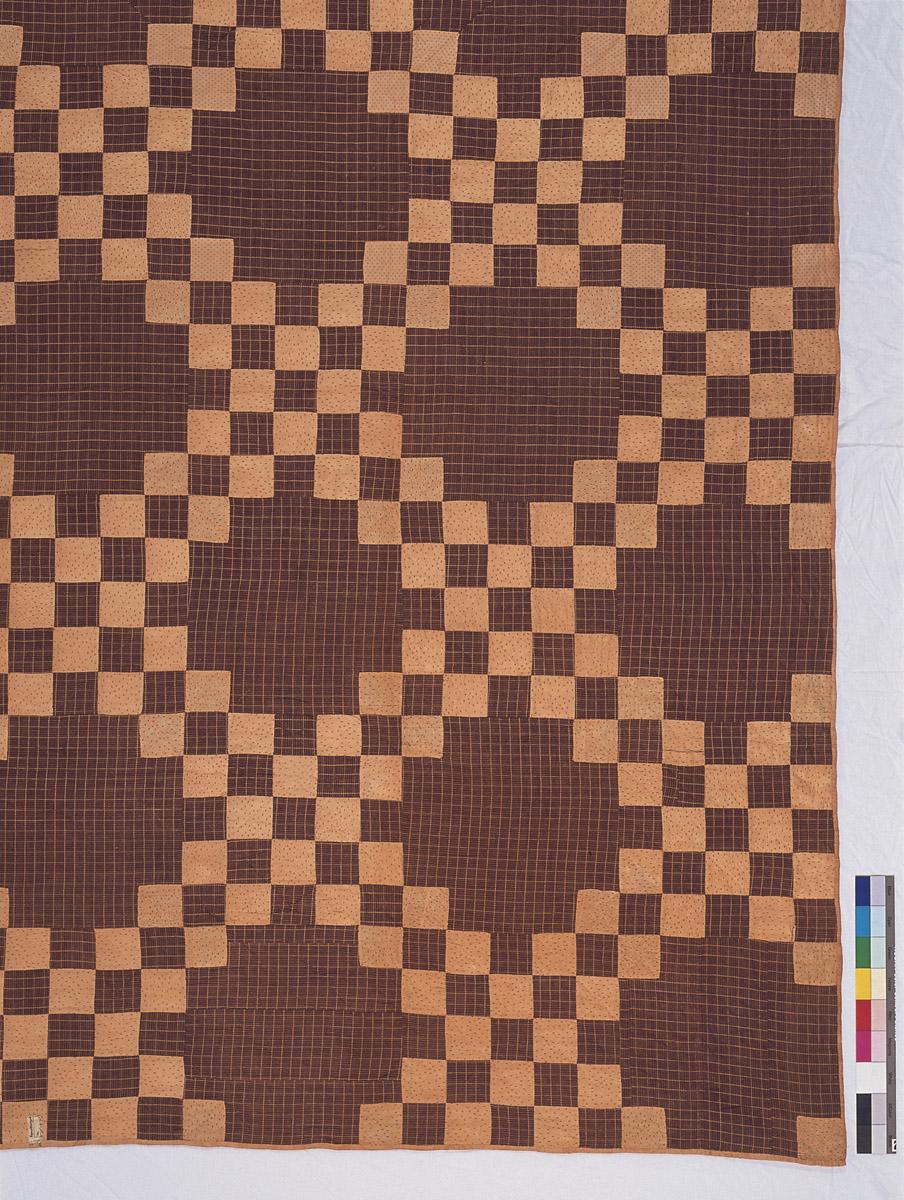 1969.3062 Quilt, detail 1