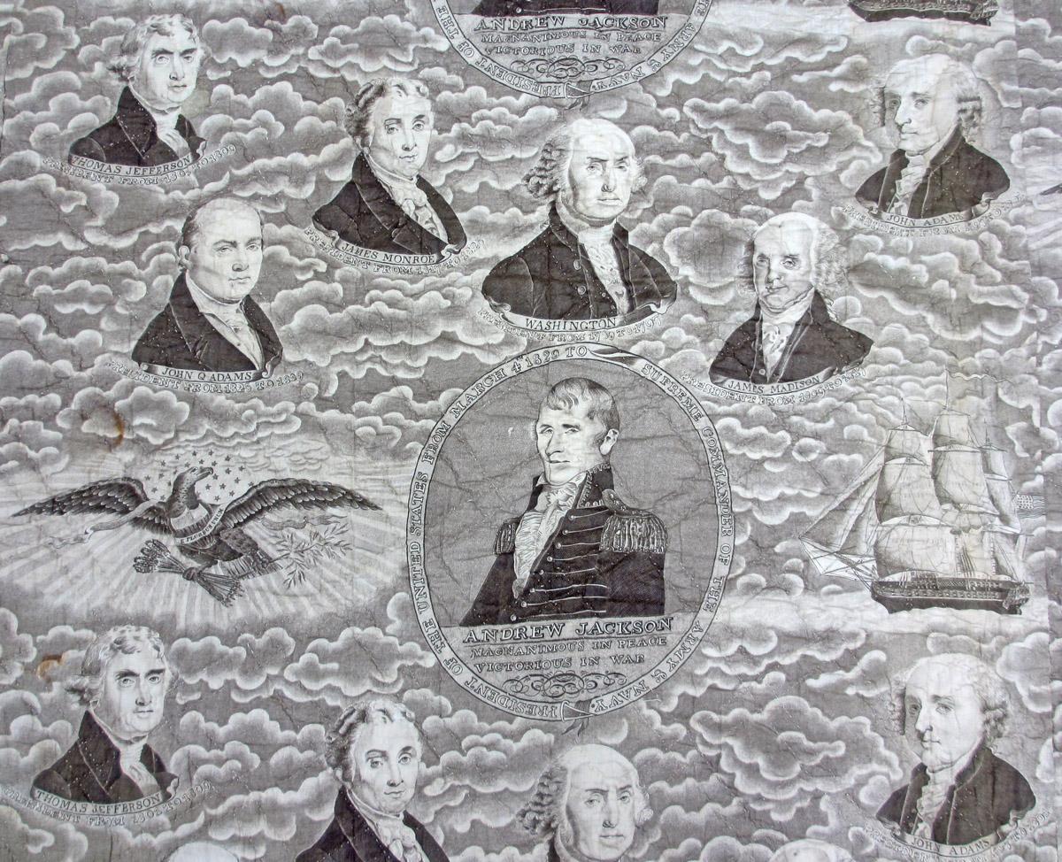 1969.3061 Quilt, detail 2