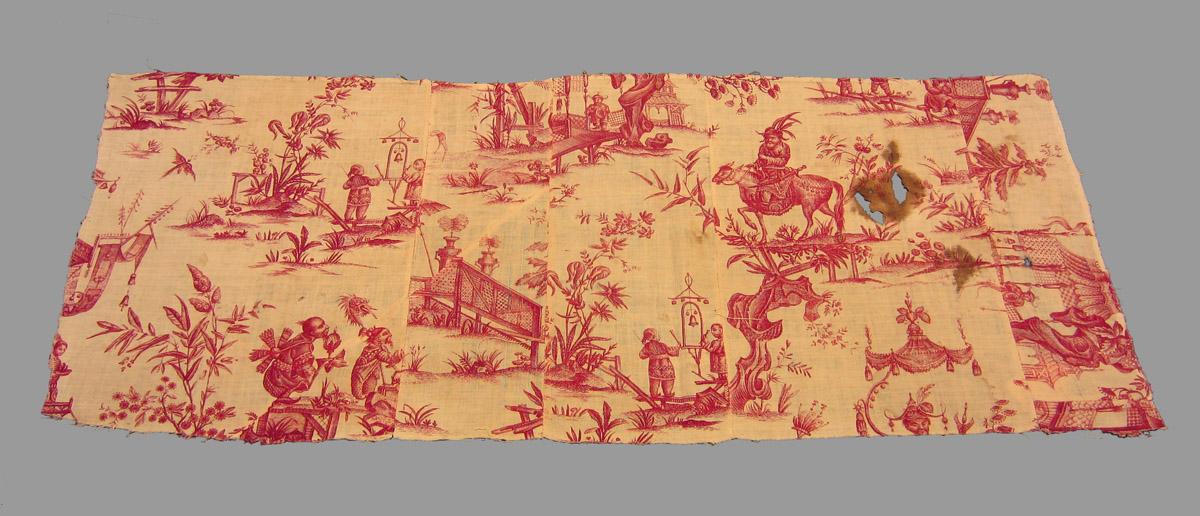 1969.3064 textile, printed obverse