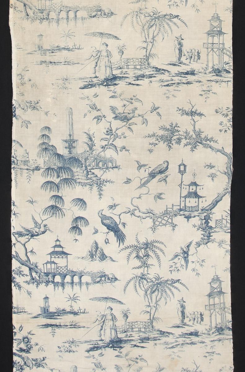 1969.3065 B Textile, printed, detail, Book image C74