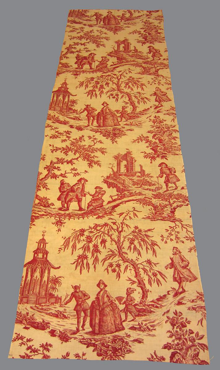 1969.3066 textile, printed obverse