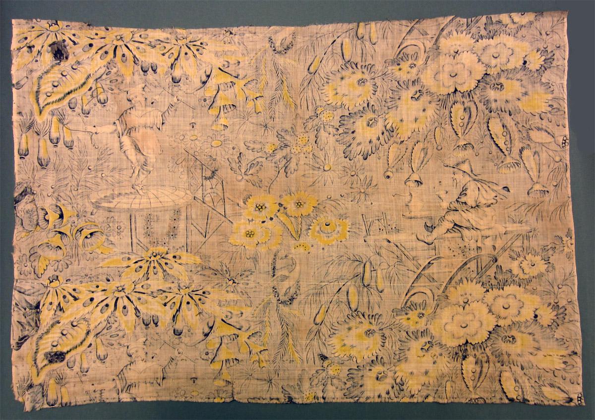 1969.3067.003 textile, printed reverse