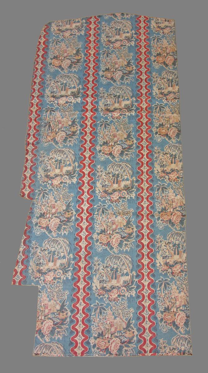 1969.3068 textile, printed reverse