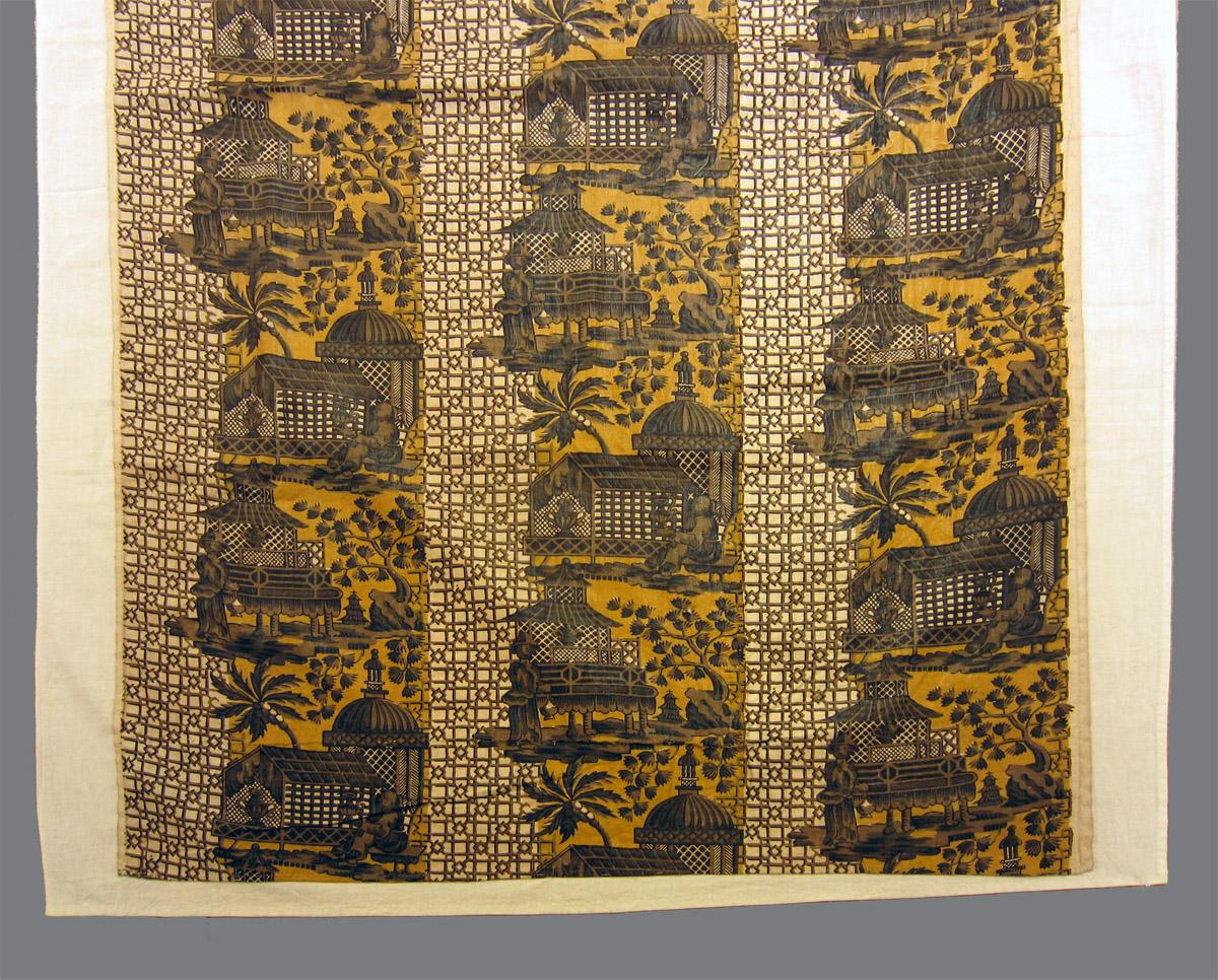 1969.3069 textile, printed partial obverse