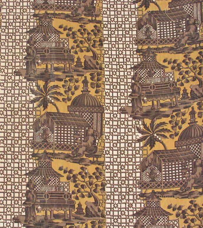 T54 textile, printed design repeat