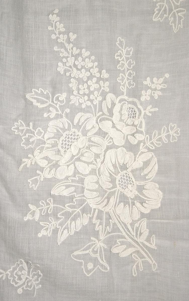 1969.3070 Window Hanging, Side Curtain, Pattern Detail