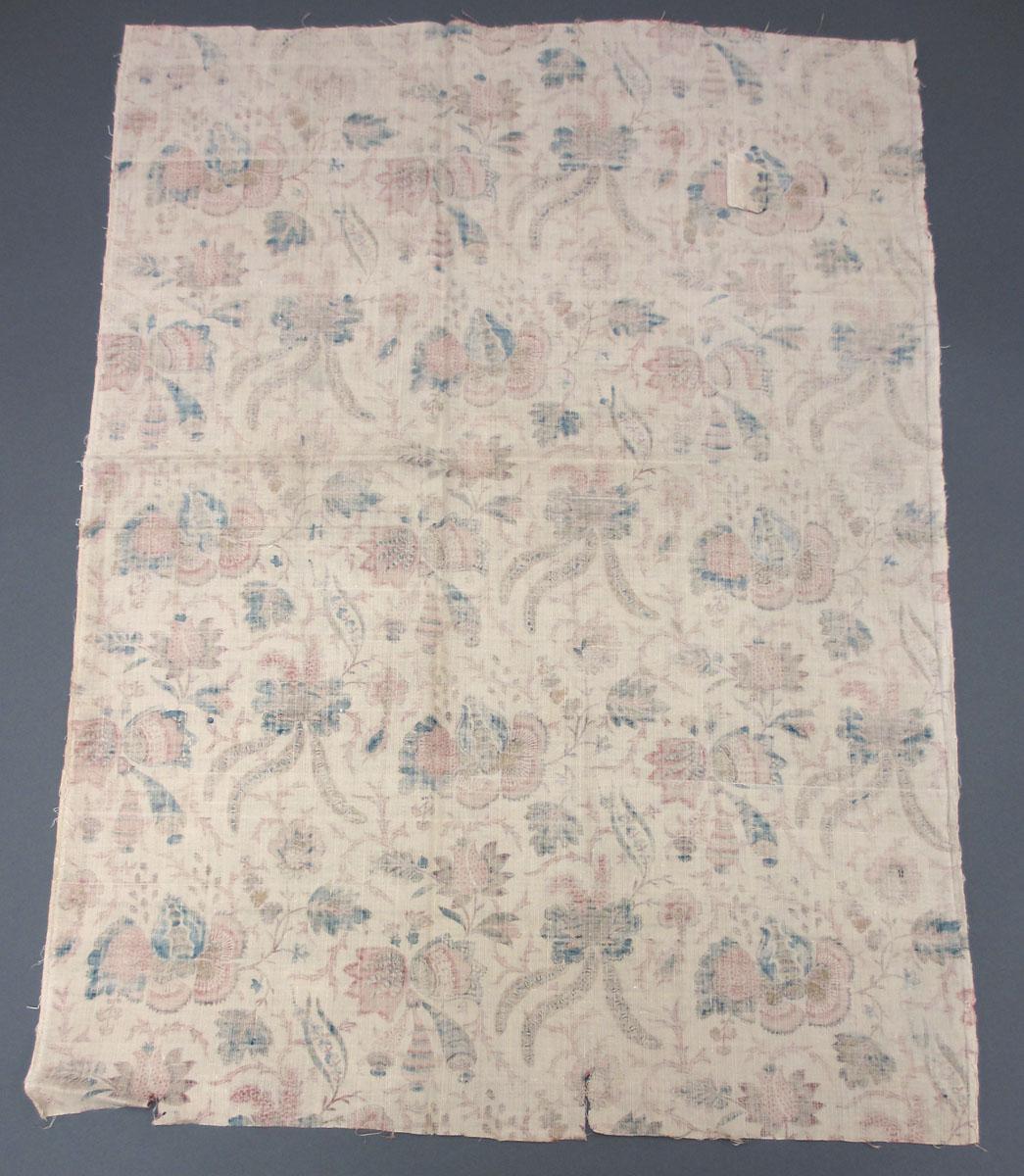 1969.3081 Textile, printed reverse