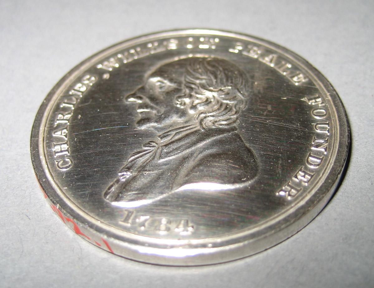 1957.0092.001 Admission token (obverse)