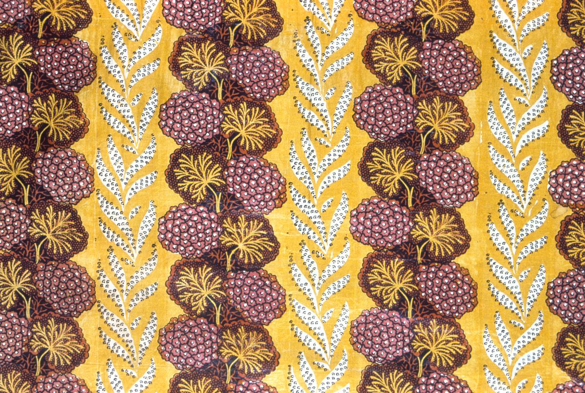 T405 textile, printed design repeat
