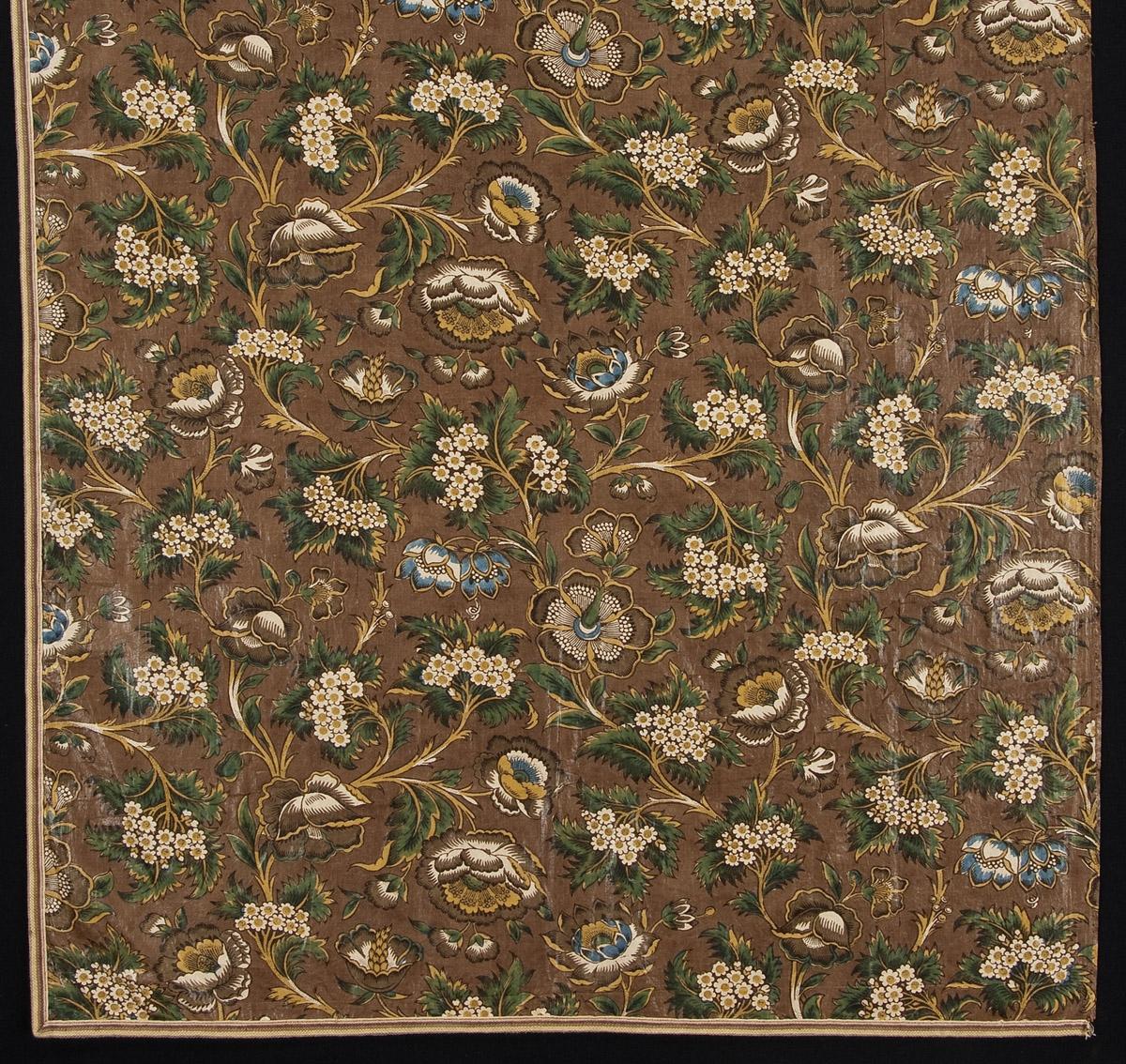 1969.3091 Textile, printed, detail 1
