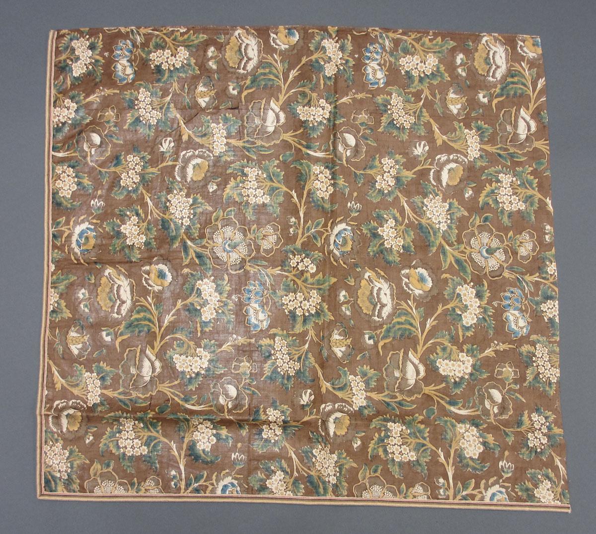 1969.3091 Textile, printed reverse