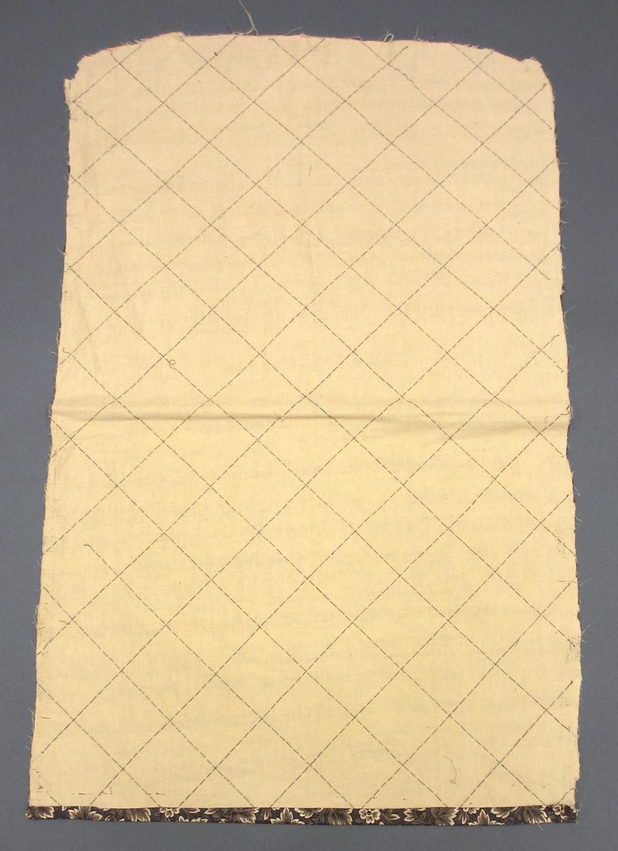 1969.3093 Textile, printed reverse