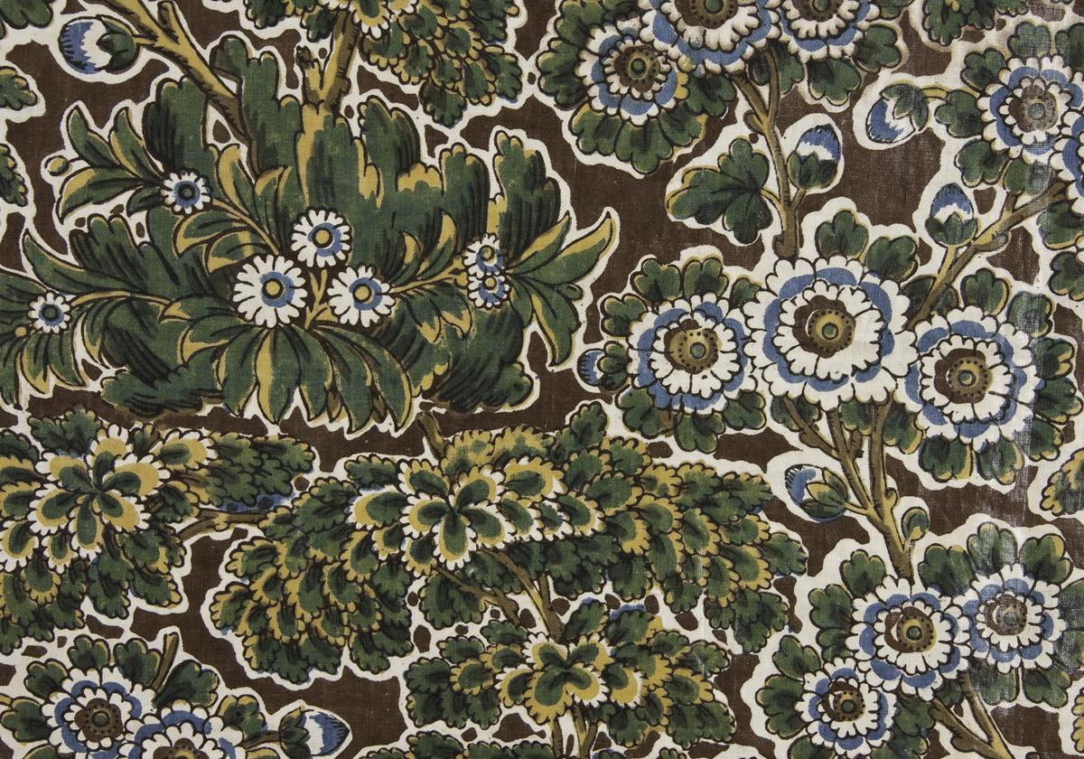 1969.3094 Textile, printed, detail 2