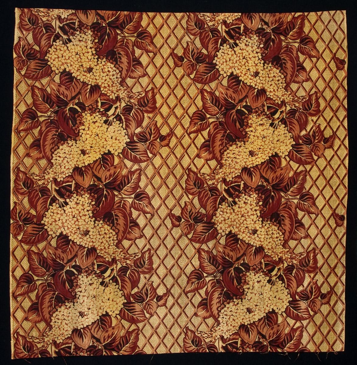 1969.3095 Textile, printed, view 2