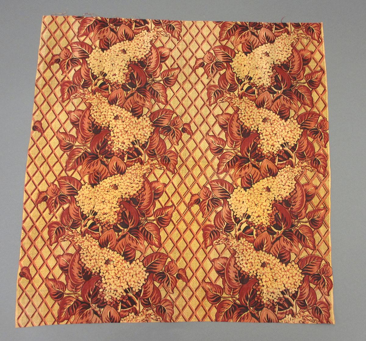 1969.3095 Textile, printed obverse
