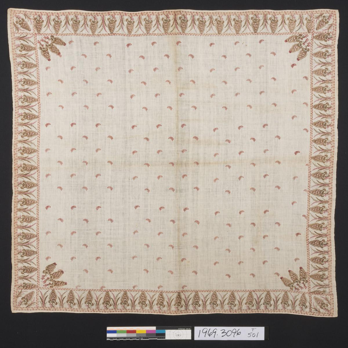 1969.3096 Handkerchief, view 1