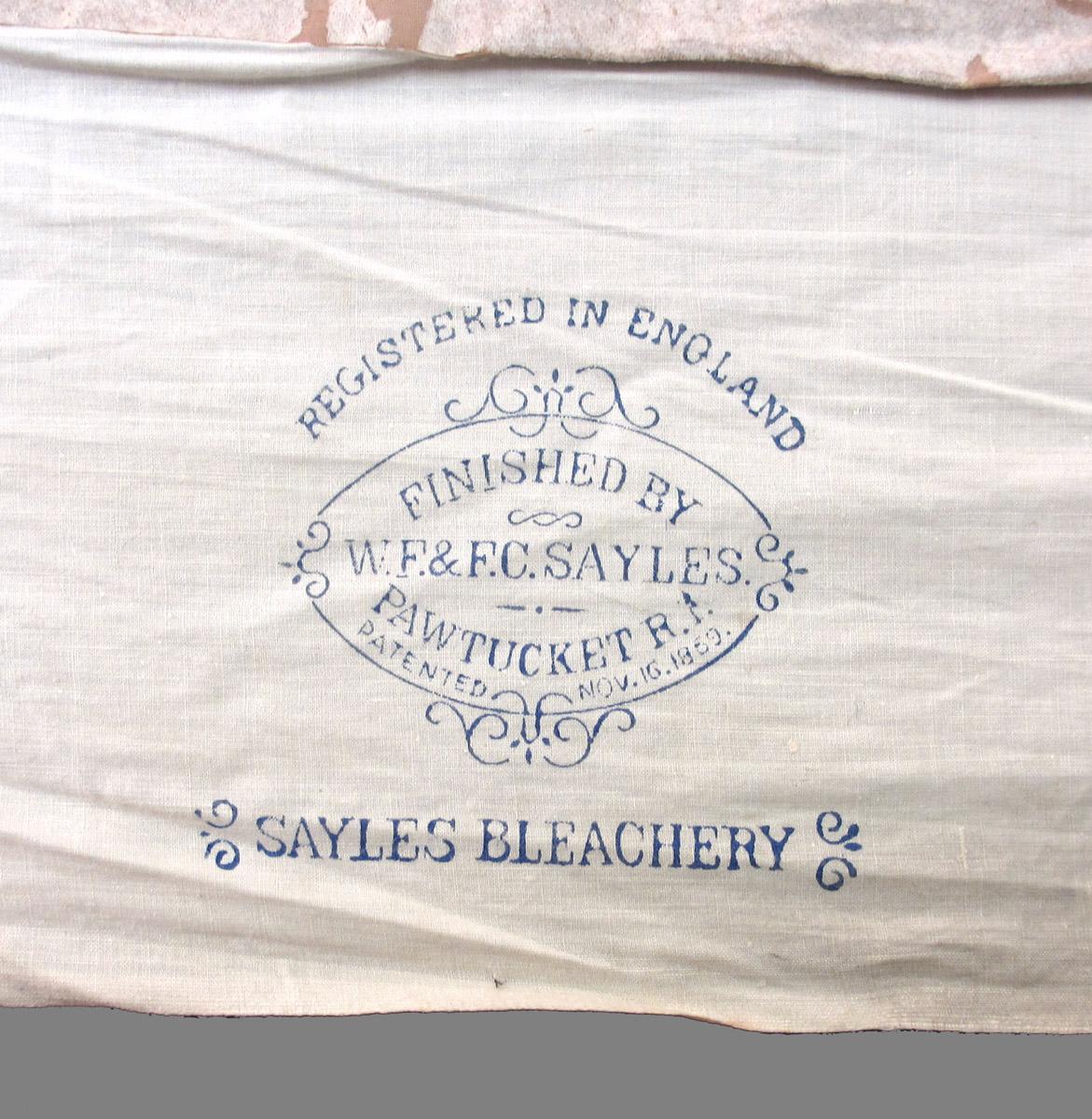 1969.3098 textile, printed detail