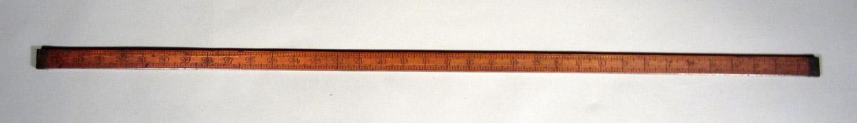 1957.0093.002 Yardstick, Side 1