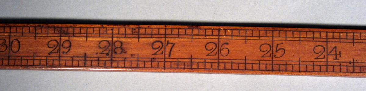 1957.0093.002 Yardstick, Gauge