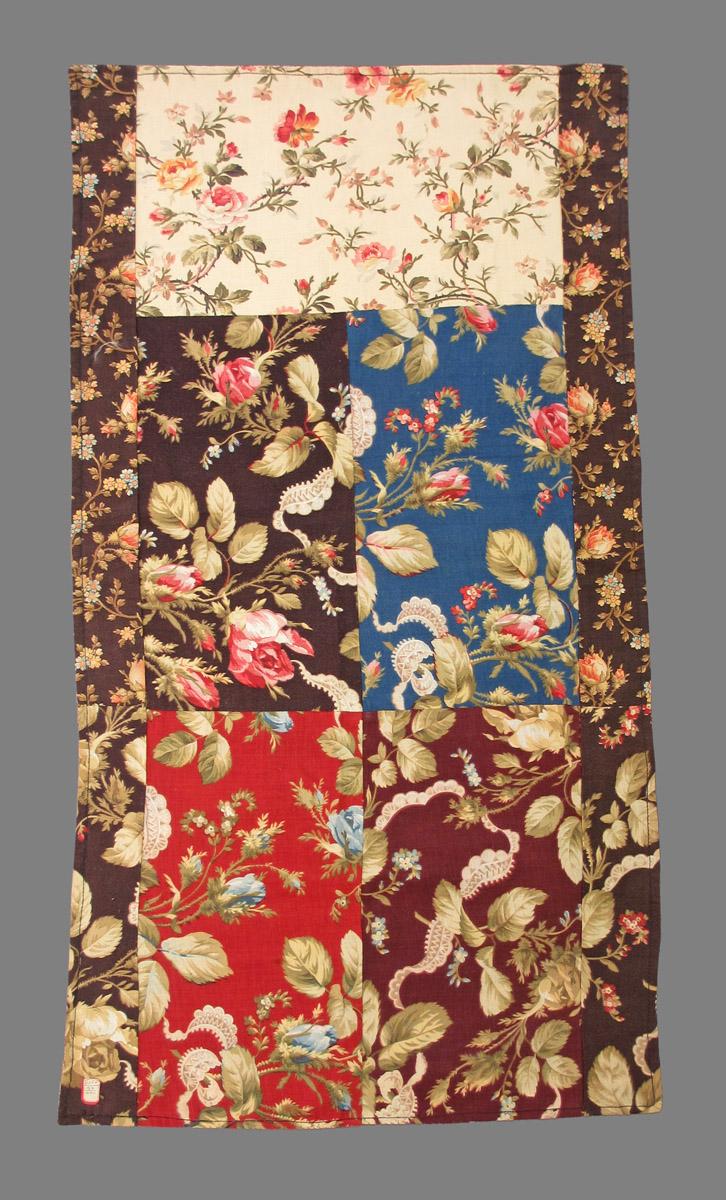 1969.3109 textile, printed reverse
