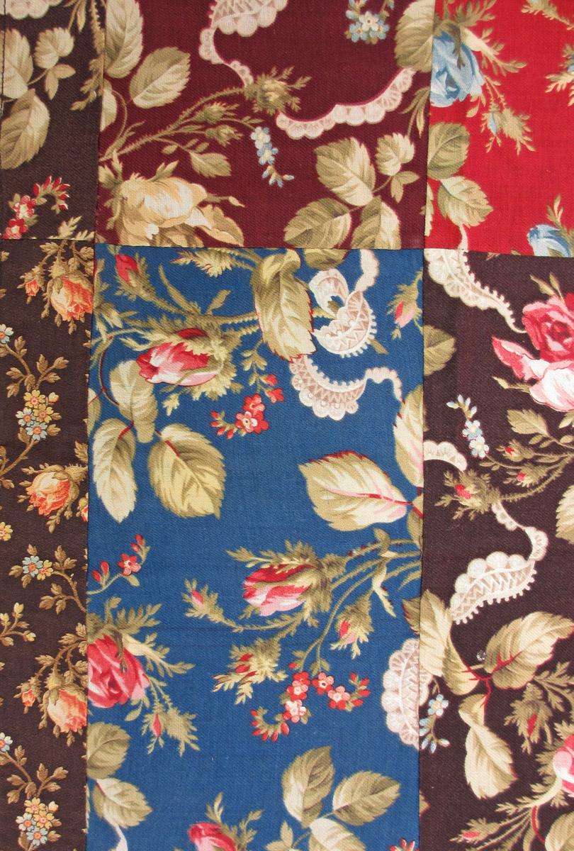 1969.3109 textile, printed repeat