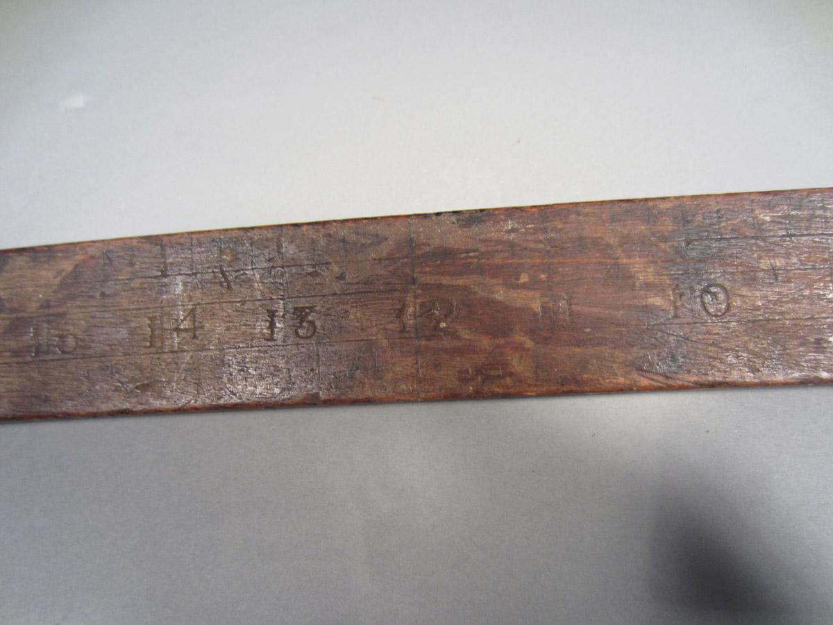1957.0093.003 Yardstick, Gauge