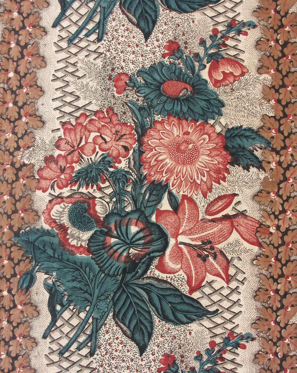 1969.3113 Textile, printed detail 3