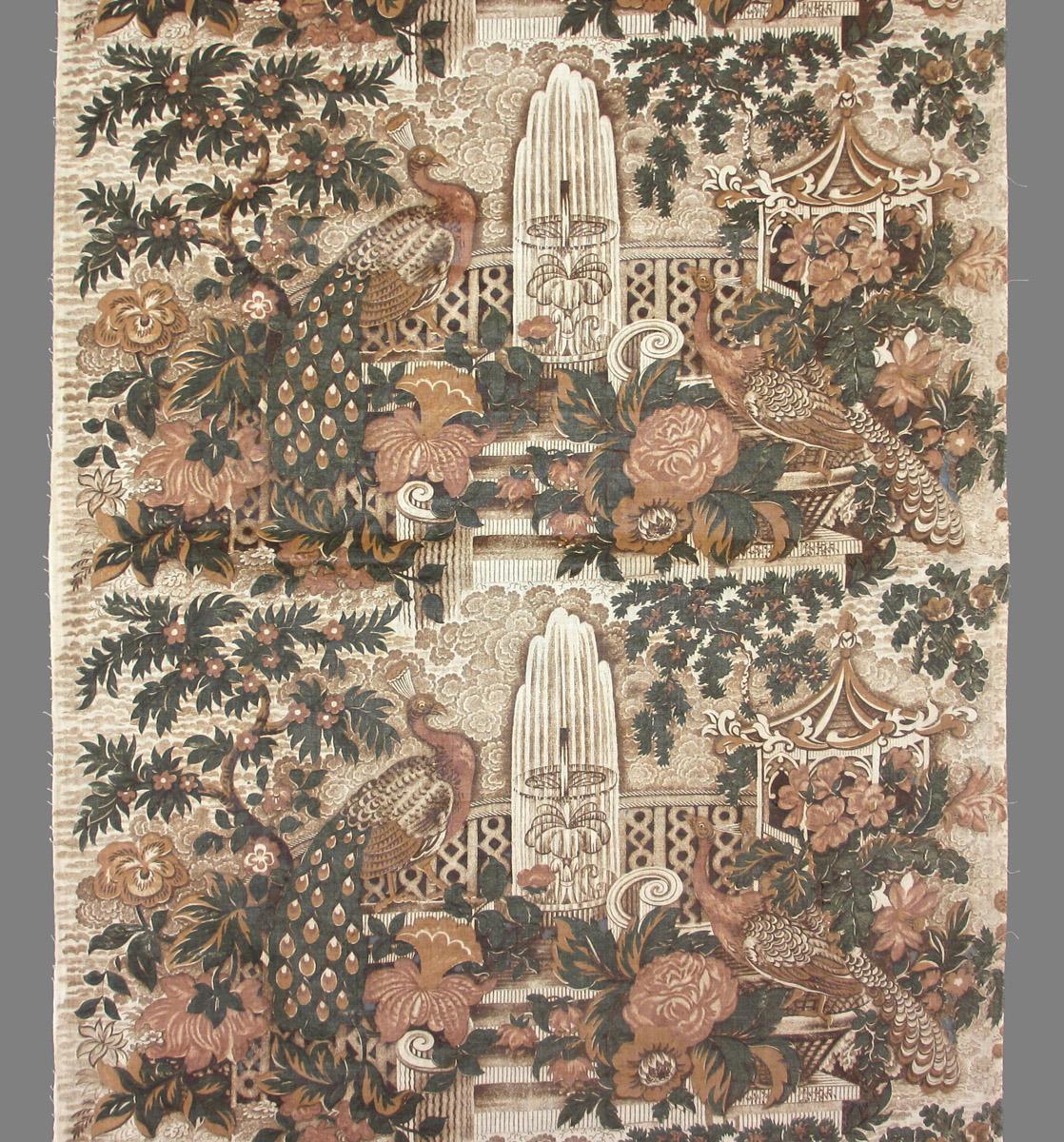 1969.3114 Textile, printed detail